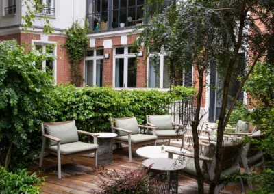 Le projet Pierre Hermé – Horticulture et Jardins crée des lieux de détente extérieurs pour les employés – Paris 17ᵉ